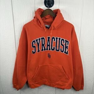 Vintage Syracuse Orangemen “Orange” Spell Out Hoodie Size Large